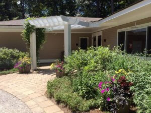 Entrance to The Healing Garden Center